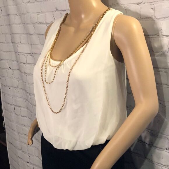 Bongo Blousant Top Dress With Attached Nec… - Picture 4 of 9